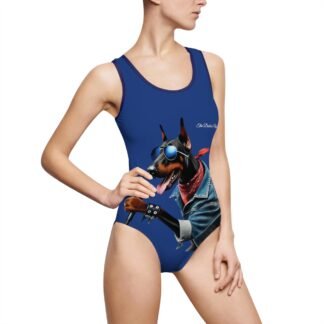 The Dobe´s Women's Classic One-Piece Swimsuit (AOP) - Rockstar