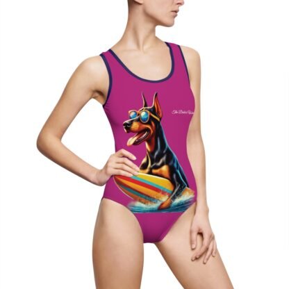 The Dobe´s Women's Classic One-Piece Swimsuit (AOP) - Fun - Image 29