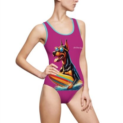 The Dobe´s Women's Classic One-Piece Swimsuit (AOP) - Fun - Image 25