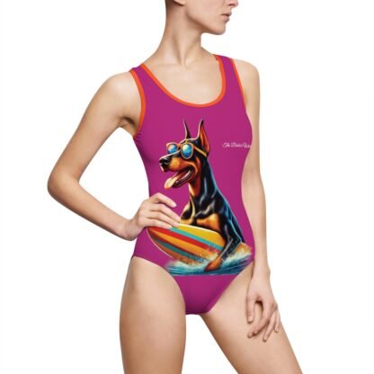 The Dobe´s Women's Classic One-Piece Swimsuit (AOP) - Fun - Image 17