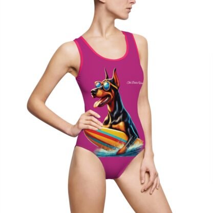 The Dobe´s Women's Classic One-Piece Swimsuit (AOP) - Fun - Image 33