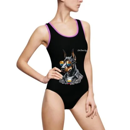 The Dobe´s Women's Classic One-Piece Swimsuit (AOP) - Series 6 - Image 29