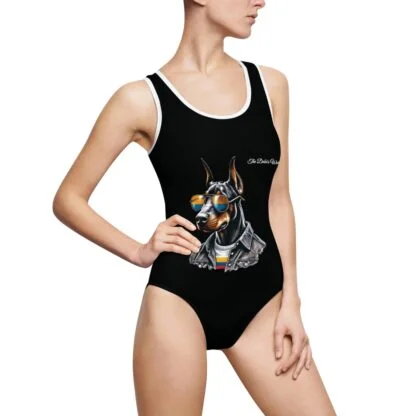 The Dobe´s Women's Classic One-Piece Swimsuit (AOP) - Series 6 - Image 5