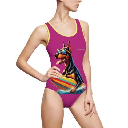 The Dobe´s Women's Classic One-Piece Swimsuit (AOP) - Fun - Image 21
