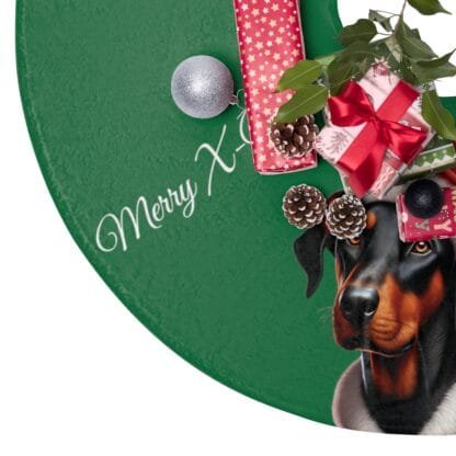 The Dobe´s Christmas Tree Skirts - green uc - Image 3