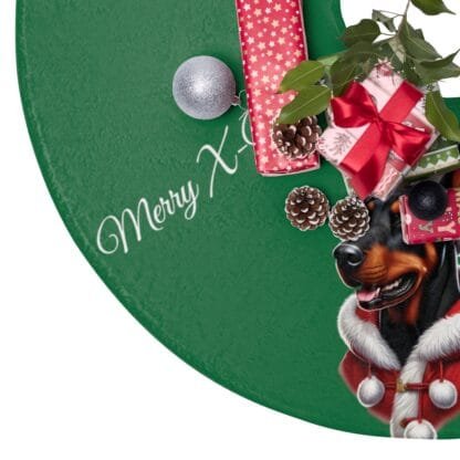 The Dobe´s Christmas Tree Skirts - green - Image 3