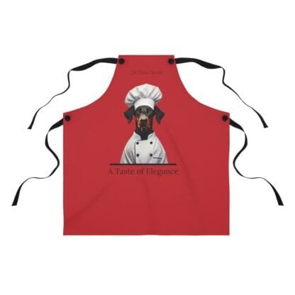 The Dobe´s Apron (AOP) - red