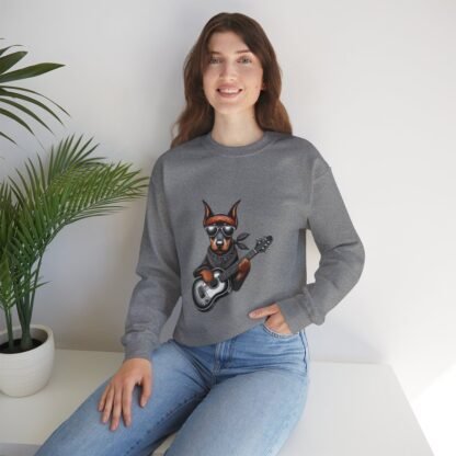 The Dobe´s - Unisex Heavy Blend™ Crewneck Sweatshirt - Rock Puppy - Image 88