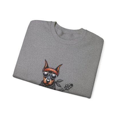 The Dobe´s - Unisex Heavy Blend™ Crewneck Sweatshirt - Rock Puppy - Image 80