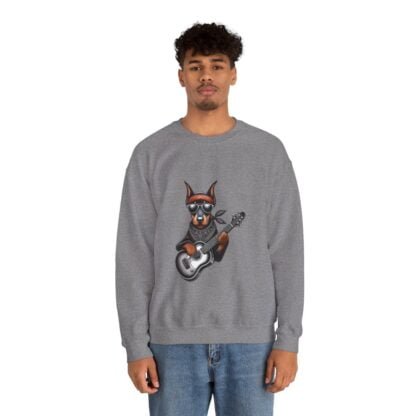 The Dobe´s - Unisex Heavy Blend™ Crewneck Sweatshirt - Rock Puppy - Image 82