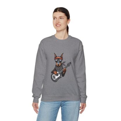 The Dobe´s - Unisex Heavy Blend™ Crewneck Sweatshirt - Rock Puppy - Image 85