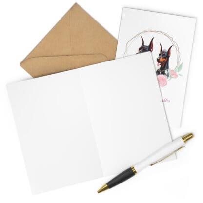 The Dobe Greeting Cards (7 pcs) - Doberman Wedding Edition - Image 6