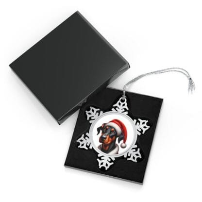 The Dobe´s Pewter Snowflake Ornament - white uc - Image 3
