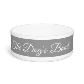 The Dobe´s Bowl - Dog's - grey