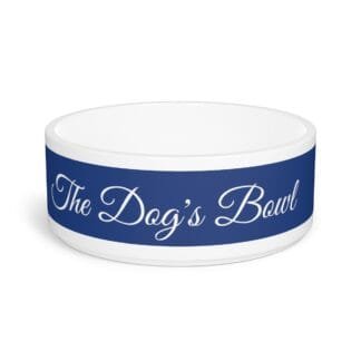 The Dobe´s Bowl - Dog's - blue