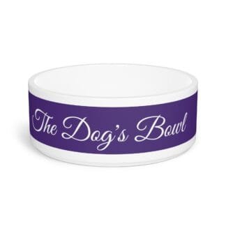 The Dobe´s Bowl - Dog's - purple