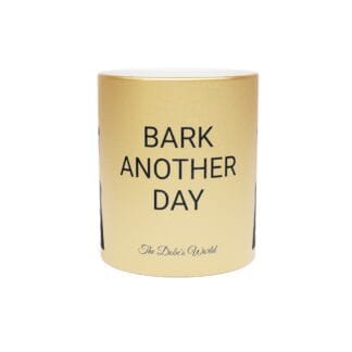The Dobes Metallic Mug (SilverGold) - Series-1 Bark Another Day