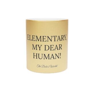 The Dobes Metallic Mug (SilverGold) - Series-4 Elementary
