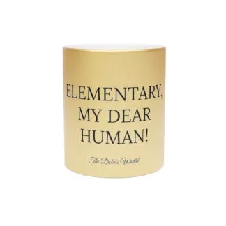 The Dobes Metallic Mug (SilverGold) - Series-4 Elementary