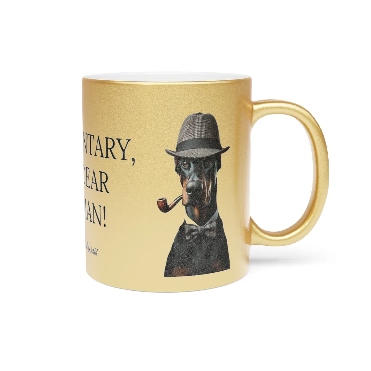 The Dobes Metallic Mug (SilverGold) - Series-4 Elementary - Image 3
