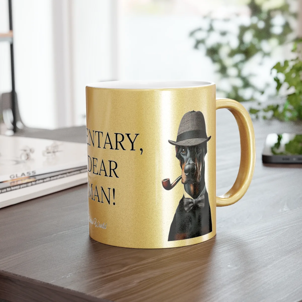 The Dobes Metallic Mug (SilverGold) - Series-4 Elementary - Image 5