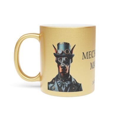 The Dobes Metallic Mug (SilverGold) - Series-9 Mechanical Marvel - Image 7