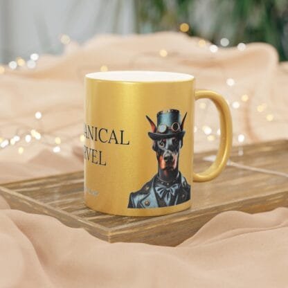 The Dobes Metallic Mug (SilverGold) - Series-9 Mechanical Marvel - Image 9
