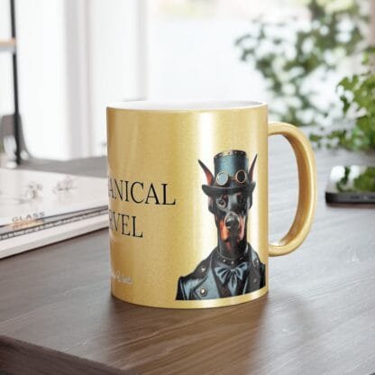 The Dobes Metallic Mug (SilverGold) - Series-9 Mechanical Marvel - Image 10