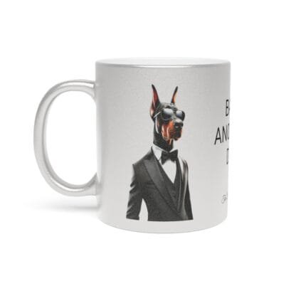 The Dobes Metallic Mug (SilverGold) - Series-1 Bark Another Day - Image 7