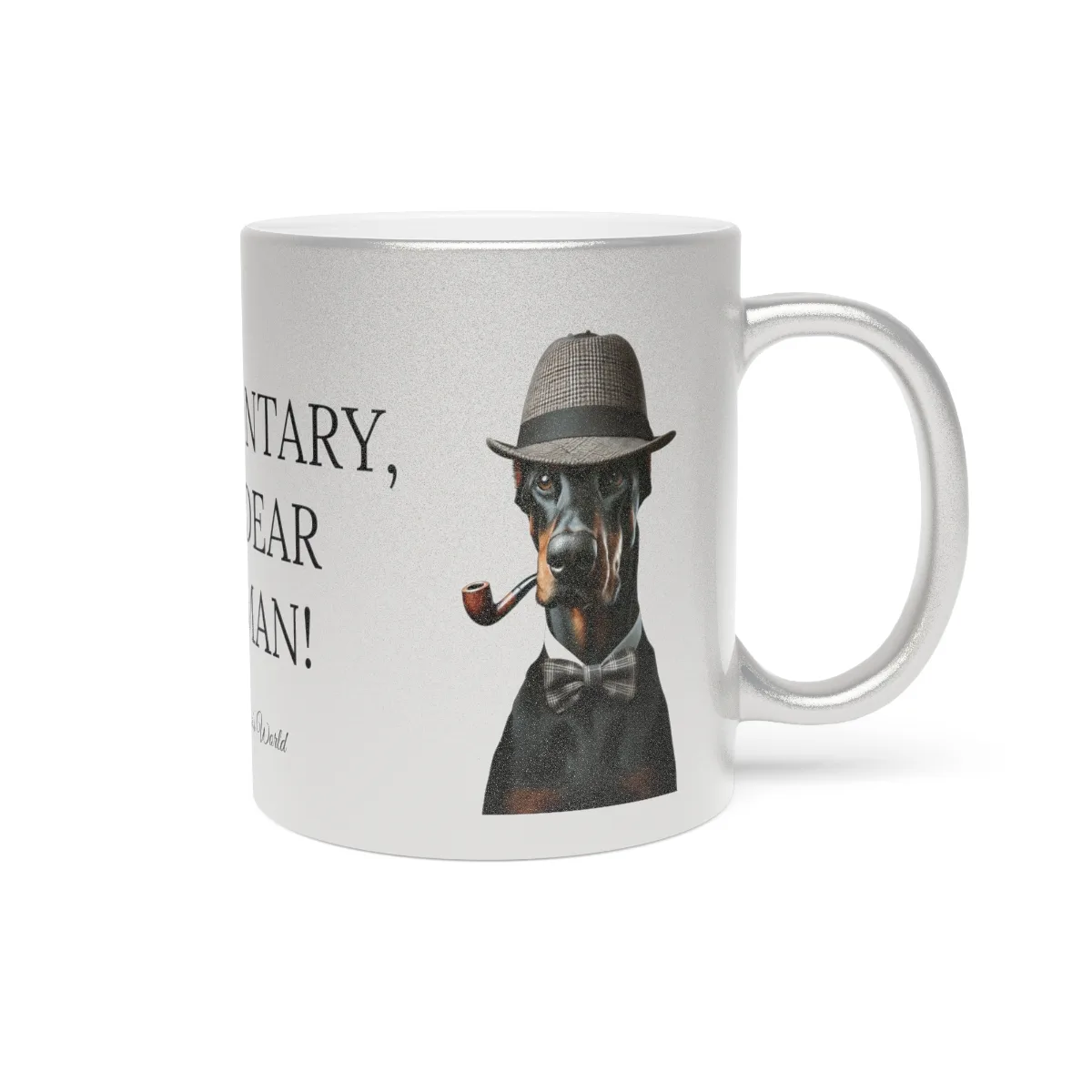The Dobes Metallic Mug (SilverGold) - Series-4 Elementary - Image 8