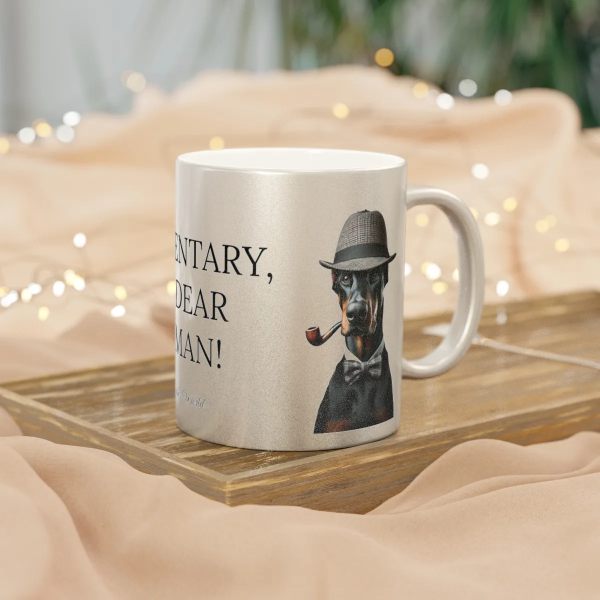 The Dobes Metallic Mug (SilverGold) - Series-4 Elementary - Image 9