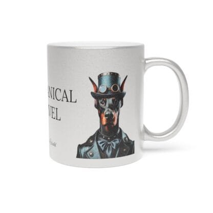 The Dobes Metallic Mug (SilverGold) - Series-9 Mechanical Marvel - Image 3