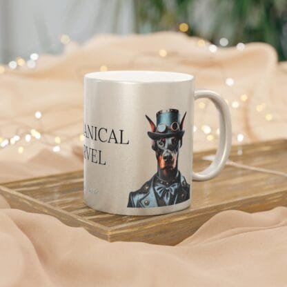 The Dobes Metallic Mug (SilverGold) - Series-9 Mechanical Marvel - Image 4