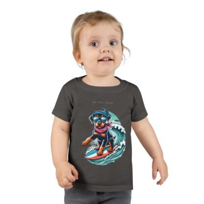 The Dobe´s Toddler T-shirt - Surfer puppy - Image 21