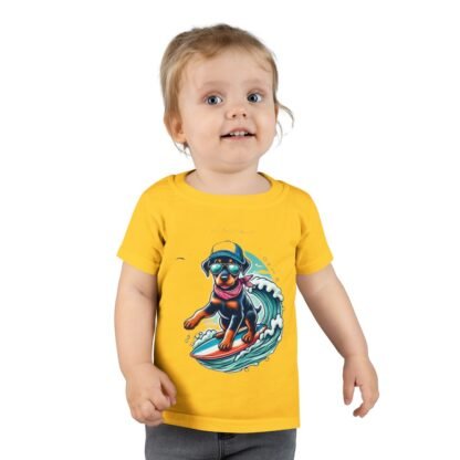 The Dobe´s Toddler T-shirt - Surfer puppy - Image 6