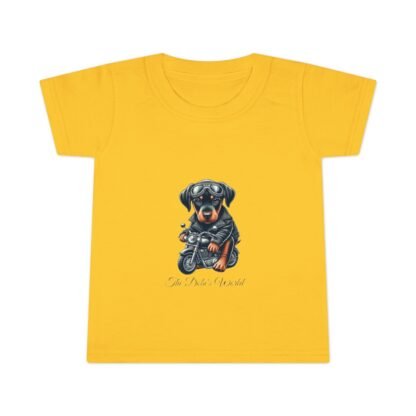 The Dobe´s Toddler T-shirt - Biker Puppy - Image 4