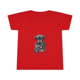 The Dobe´s Toddler T-shirt - Biker Puppy