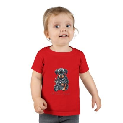 The Dobe´s Toddler T-shirt - Biker Puppy - Image 3