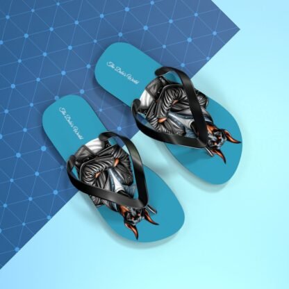 The Dobe's Flip Flops - Series 11 - turquoise - Image 5