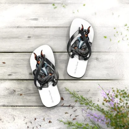 The Dobe's Flip Flops - Series 11 - white - Image 4