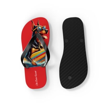 The Dobe's Flip Flops - Fun - red - Image 7
