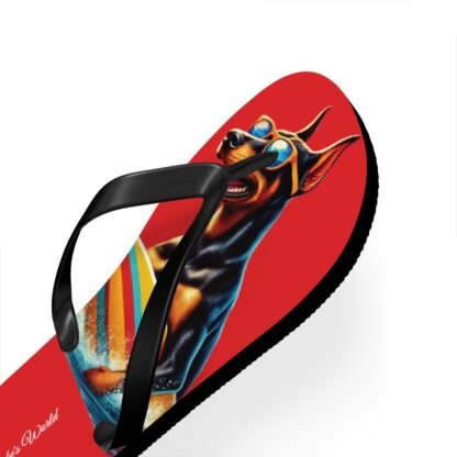 The Dobe's Flip Flops - Fun - red - Image 8
