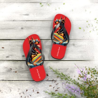 The Dobe's Flip Flops - Fun - red - Image 9