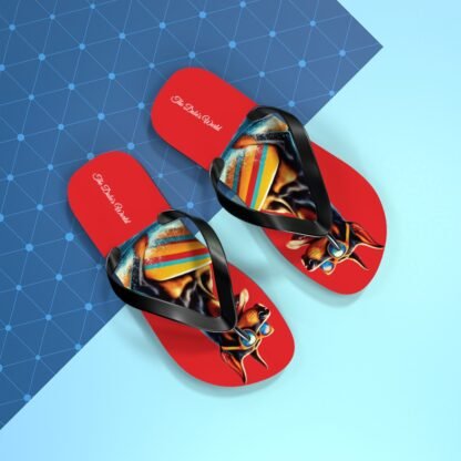 The Dobe's Flip Flops - Fun - red - Image 10