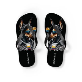 The Dobe's Flip Flops - Series 6 - black