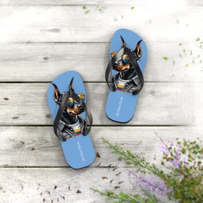 The Dobe's Flip Flops - Series 6 - light blue - Image 9