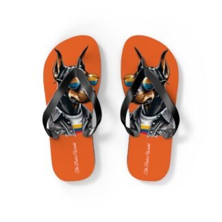 The Dobe's Flip Flops - Series 6 - orange