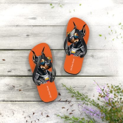 The Dobe's Flip Flops - Series 6 - orange - Image 4