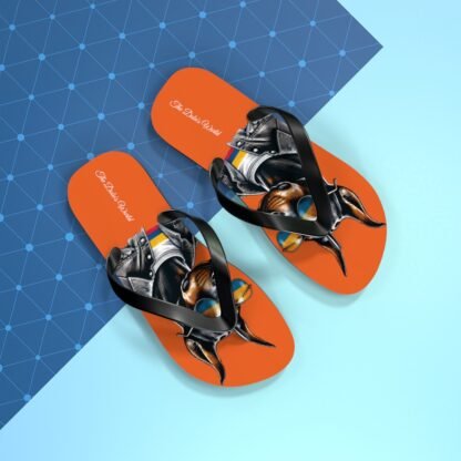 The Dobe's Flip Flops - Series 6 - orange - Image 5