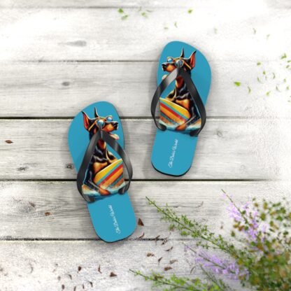 The Dobe's Flip Flops - Fun - turquoise - Image 9